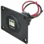 Beépíthető USB töltő, két USB aljzattal 12-24V/5V max. 5A ProCar 67322501