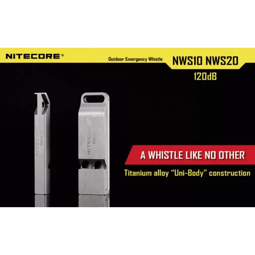 NiteCore Vészjelző síp, NiteCore NWS10 Vészjelző síp, NWS10