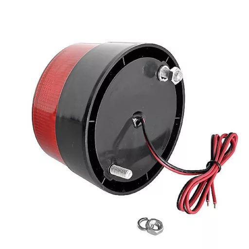 PENTATECH 33134 Riasztó villanófény Piros Beltér, Kültér 12 V/DC