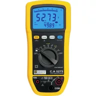   Chauvin Arnoux C.A 5273 Kézi multiméter digitális Fröccsenő víz ellen védett (IP54) CAT III 1000 V, CAT IV 600 V Kijelző (digitek): 6000