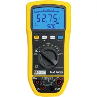   Chauvin Arnoux C.A 5275 Kézi multiméter digitális Fröccsenő víz ellen védett (IP54) CAT III 1000 V, CAT IV 600 V Kijelző (digitek): 6000