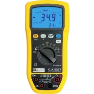   Chauvin Arnoux C.A 5277 Kézi multiméter digitális Fröccsenő víz ellen védett (IP54) CAT III 1000 V, CAT IV 600 V Kijelző (digitek): 6000