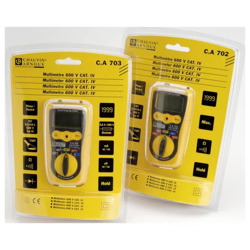 Digitális zseb multiméter, Chauvin Arnoux C.A 703