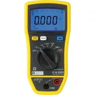   Chauvin Arnoux C.A 5231 Kézi multiméter digitális CAT III 1000 V, CAT IV 600 V Kijelző (digitek): 6000