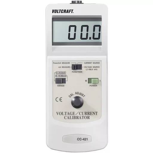 Áram és feszültség kalibrátor Voltcraft CC-421