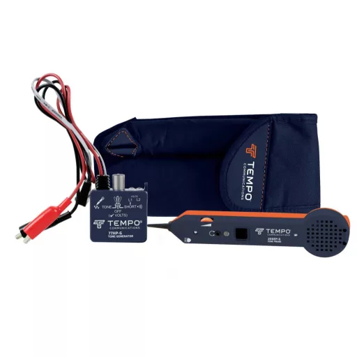 Vezetékvizsgáló kábelteszter és hanggenerátoros vezetékkereső RJ11/RJ45 kábelekhez Greenlee 701K-G-BOX