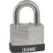 Kasp K13050D Függő lakat 50 mm Különböző időben záródó Ezüst Kulcsos zár