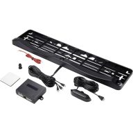 Rendszámtábla keretbe épített tolatóradar SB-E17