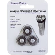   ScanPart für Philips HQ8, HQ9, HQ177 und Remington RR-330C, RR-350C Borotvafej Fekete 1 készlet