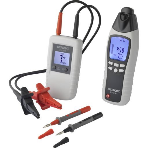 Vezetékkereső, biztosíték kereső és szakadásvizsgáló kábelteszter 12/50/120/230/300 V-ig Voltcraft LSG-10
