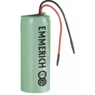   Speciális akku 26650 Li-Ion 3,7V 4500 mAh, kábellel, Emmerich LI26650