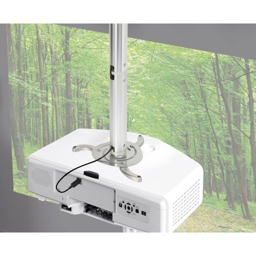 Mennyezeti projektor tartó konzol, forgatható, állítható hossz 13 - 106 cm SpeaKa Professional 1227390