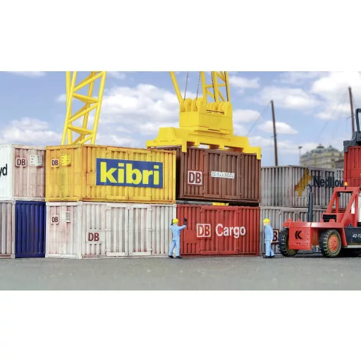 Kibri 10924 H0 20 konténer 1 db