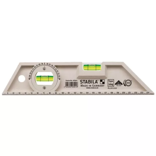 Stabila Type 104 ALLROUND 6901 Mini vízmérték 25 cm 1 mm/m