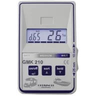   Greisinger GMK 210 anyagnedvességmérő műszer, vizuális/akusztikus jelzéssel