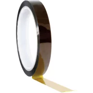   Hőálló ragasztószalag, polyimide 33 m x 12 mm borostyán színű TOOLCRAFT 911XB1233C