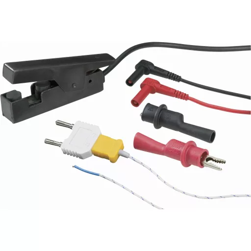 VOLTCRAFT AT-200 Kézi multiméter Kalibráció (ISO) digitális Gk. mérési funkció CAT III 600 V Kijelző (digitek): 4000