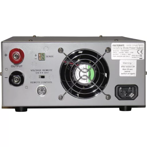 Labortápegység, szabályozható VOLTCRAFT SPS 1560 PFC 1 - 15 V/DC 6 - 60 A 900 W Remote Kimenetek száma 2 x Kalibrált ISO