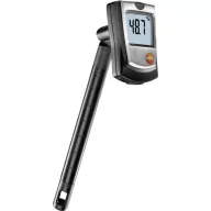   testo 605-H1 Légnedvesség mérő Kalibráció (ISO) 5 % rF 95 % rF Olvadáspont-/penészesedés jelző