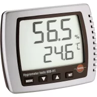  testo 608-H1 Légnedvesség mérő Kalibráció (ISO) 10 % rF 98 % rF Olvadáspont-/penészesedés jelző