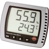   testo 608-H1 Légnedvesség mérő Kalibráció (ISO) 10 % rF 98 % rF Olvadáspont-/penészesedés jelző