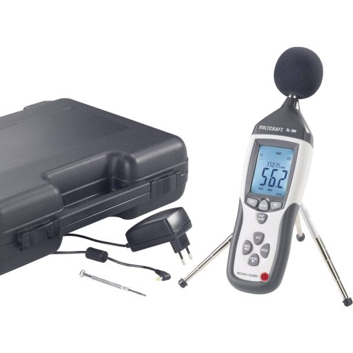 VOLTCRAFT Zajszintmérő SL-451 30 - 130 dB 31.5 Hz - 8 kHz Kalibrált ISO