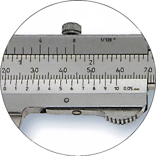 Precíziós tolómérő, mélységmérővel 150mm ISO kalibrált, Helios Preisser Duo Fix 0190 501