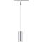 Nagyfeszültségű sínrendszer lámpa URail Fixen beépített LED-es 6 W LED Paulmann Barrel Króm (matt)