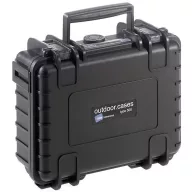   B & W International Outdoor bőrönd outdoor.cases Typ 500 2.3 l (Sz x Ma x Mé) 230 x 180 x 90 mm Fekete 500/B/SI
