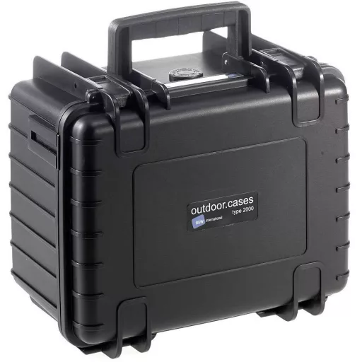 B & W International Outdoor bőrönd outdoor.cases Typ 2000 6.6 l (Sz x Ma x Mé) 270 x 215 x 165 mm Fekete 2000/B/SI