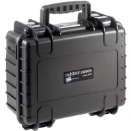   B & W International Outdoor bőrönd outdoor.cases Typ 3000 32.6 l (Sz x Ma x Mé) 365 x 295 x 170 mm Fekete 3000/B/SI