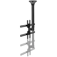   Neomounts FPMA-C400BLACK TV mennyezeti tartó 81,3 cm (32) - 152,4 cm (60) Dönthető, Csuklóval mozgatható