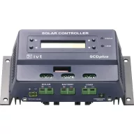 Napelem töltésszabályozó 12/24 V 15 A IVT SCDplus 15A