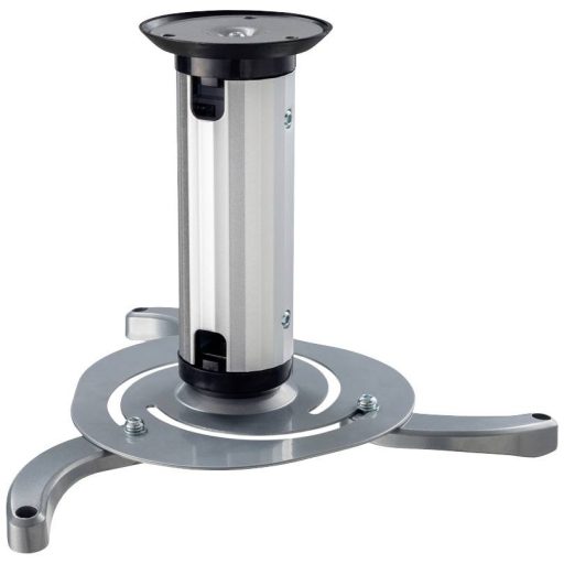 Neomounts BEAMER-C80 Kivetítő mennyezeti tartó Dönthető, Forgatható Padló/mennyezet távolsága (max.): 15 cm Ezüst