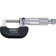   Hazet 2155N-25 Mikrométer 0 - 25 mm Leolvasás: 0.01 mm DIN 863-3