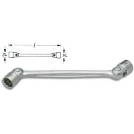   Hazet 645-16X17 Kettős csuklós kulcs 16 - 17 mm Elhajtás Belső hatlap 243.2 mm 1 db
