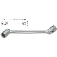   Hazet 645-8X9 Kettős csuklós kulcs 8 - 9 mm Elhajtás Belső hatlap 179.4 mm 1 db