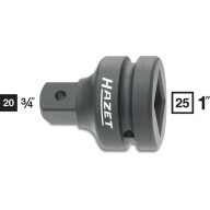 Hazet 1107S Adapter a tér belsejében (Robertson)