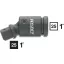 Hazet 1106S Ütvecsavarozó csukló Meghajtás (csavarhúzó) 1 (25 mm) 125 mm 1 db