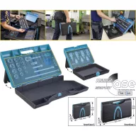   Hazet 165-S Szerszámos láda tartalom nélkül ABS műanyag Kék, Fekete