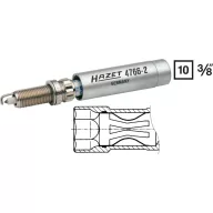 Hazet 4766-2 GYÚJTÓGYERTYA KULCS