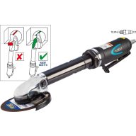   Hazet 9033P-8 Sűrített levegős csiszoló 3/8 (10 mm), külső négylap 6.3 bar