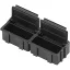 Bernstein Tools for Electronics ESD SMD doboz (H x Sz x Ma) 37 x 12 x 15 mm Vezetőképes 9-322 / 10