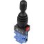 Joystick kapcsoló 250 V/AC, csavaros csatlakozó, IP67 TRU COmPONENTS LAS0-K-20C21