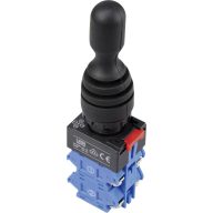   Joystick kapcsoló 250 V/AC, csavaros csatlakozó, IP67 TRU COmPONENTS LAS0-K-40C41
