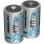 Góliát akku D NiMH, 1,2V 10000 mAh, 2 db, Ansmann maxE HR20, LR20, D, AM1, XL, MN1300, 813, E95, LR20N, 13A