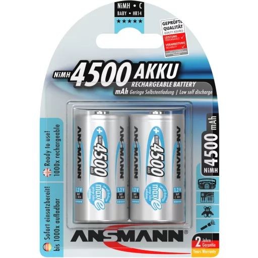 Babyakku Ansmann maxE HR14 NiMH 1.2 V 4500 mAh 2 db