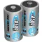 Góliát akku D NiMH, 1,2V 8500 mAh, 2 db, Ansmann maxE HR20, LR20, D, AM1, XL, MN1300, 813, E95, LR20N, 13A