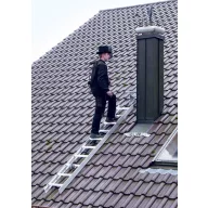   MUNK Günzburger Steigtechnik 11197 Alumínium Tetőlétra Antracit szürke 3.6 kg