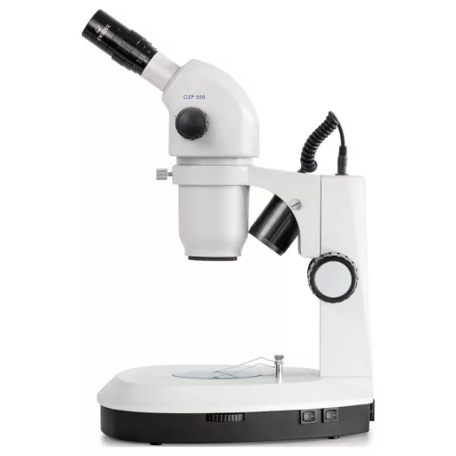 Kern OZP 556 Sztereo-zoom mikroszkóp Binokulár 55 x Átvilágítás, Beeső fény